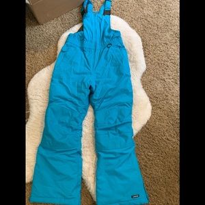 Lands End snow bib pants size 8